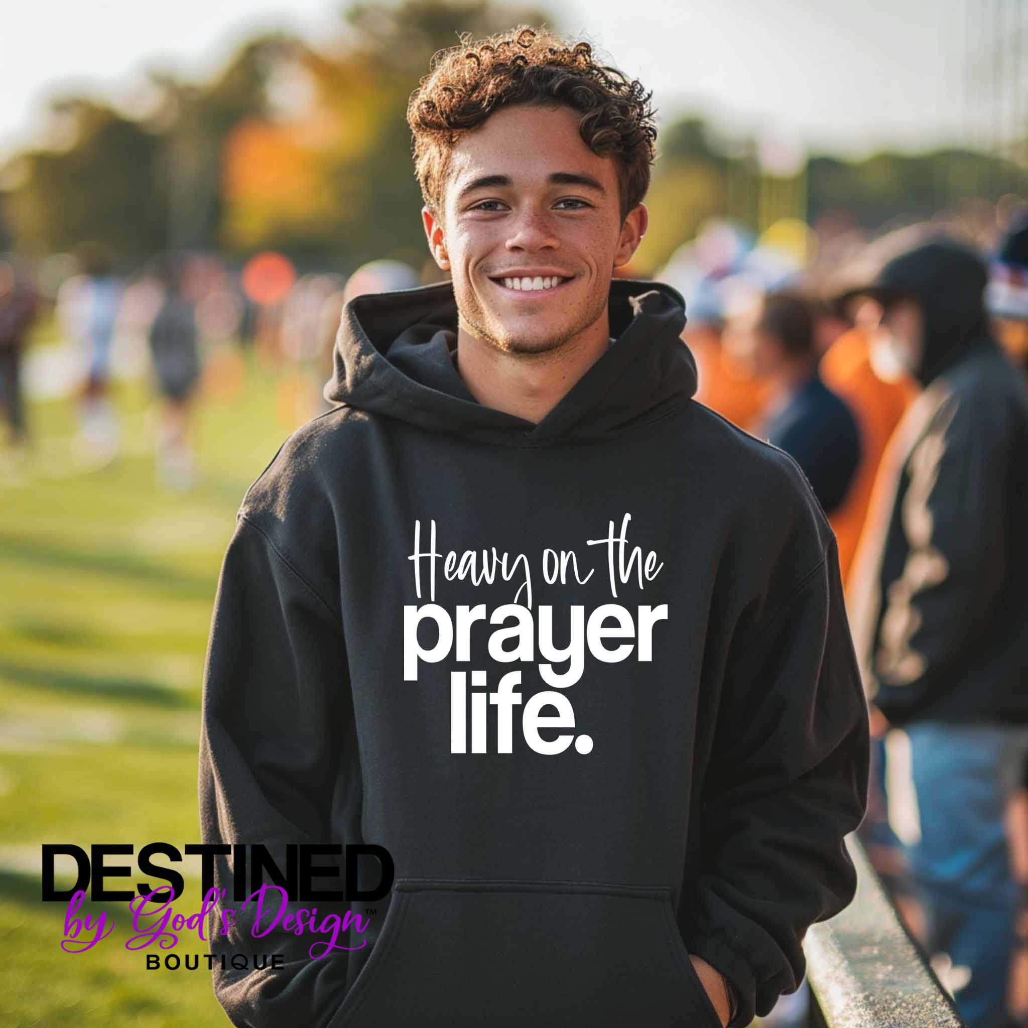 Heavy On The Prayer Life Hoodie