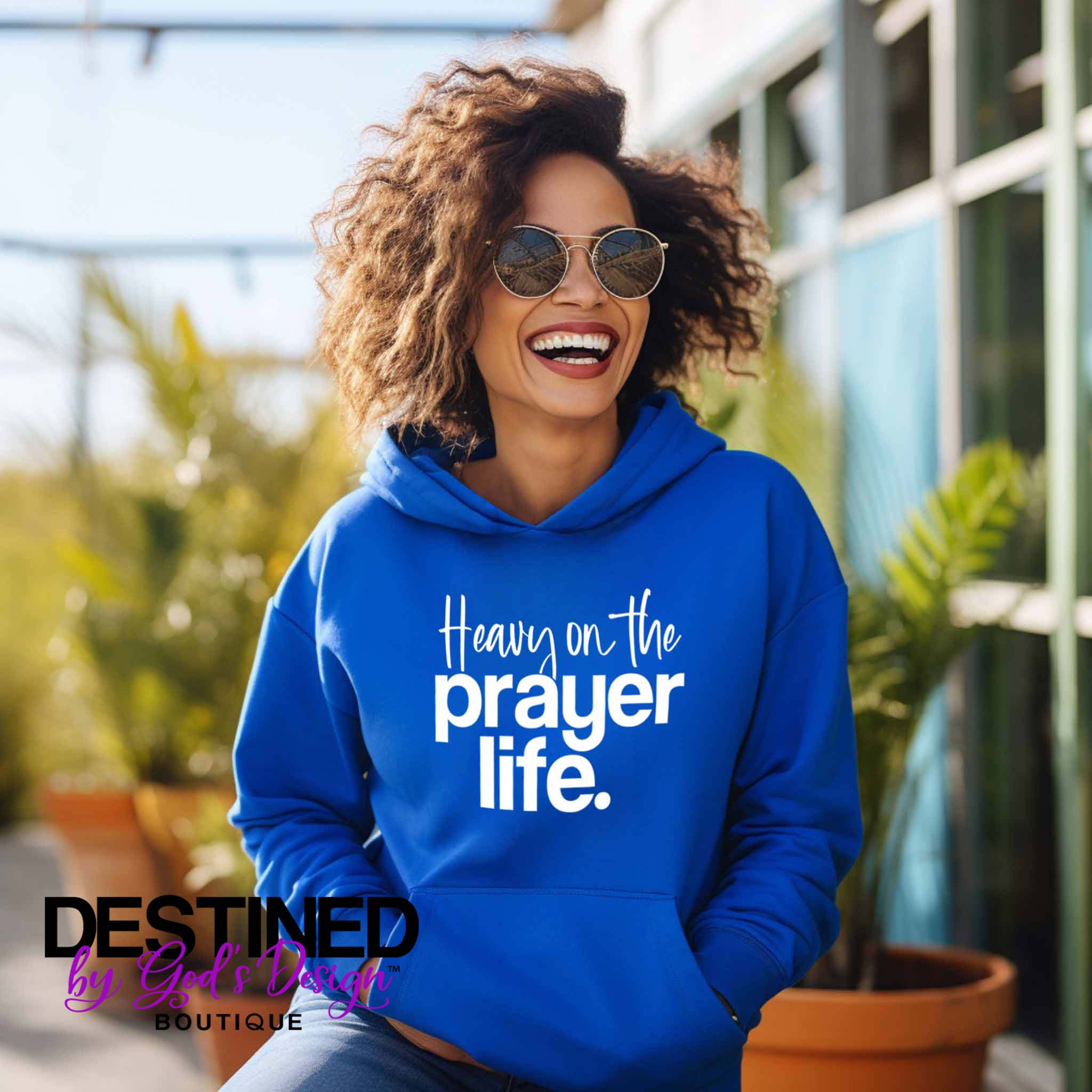 Heavy On The Prayer Life Hoodie