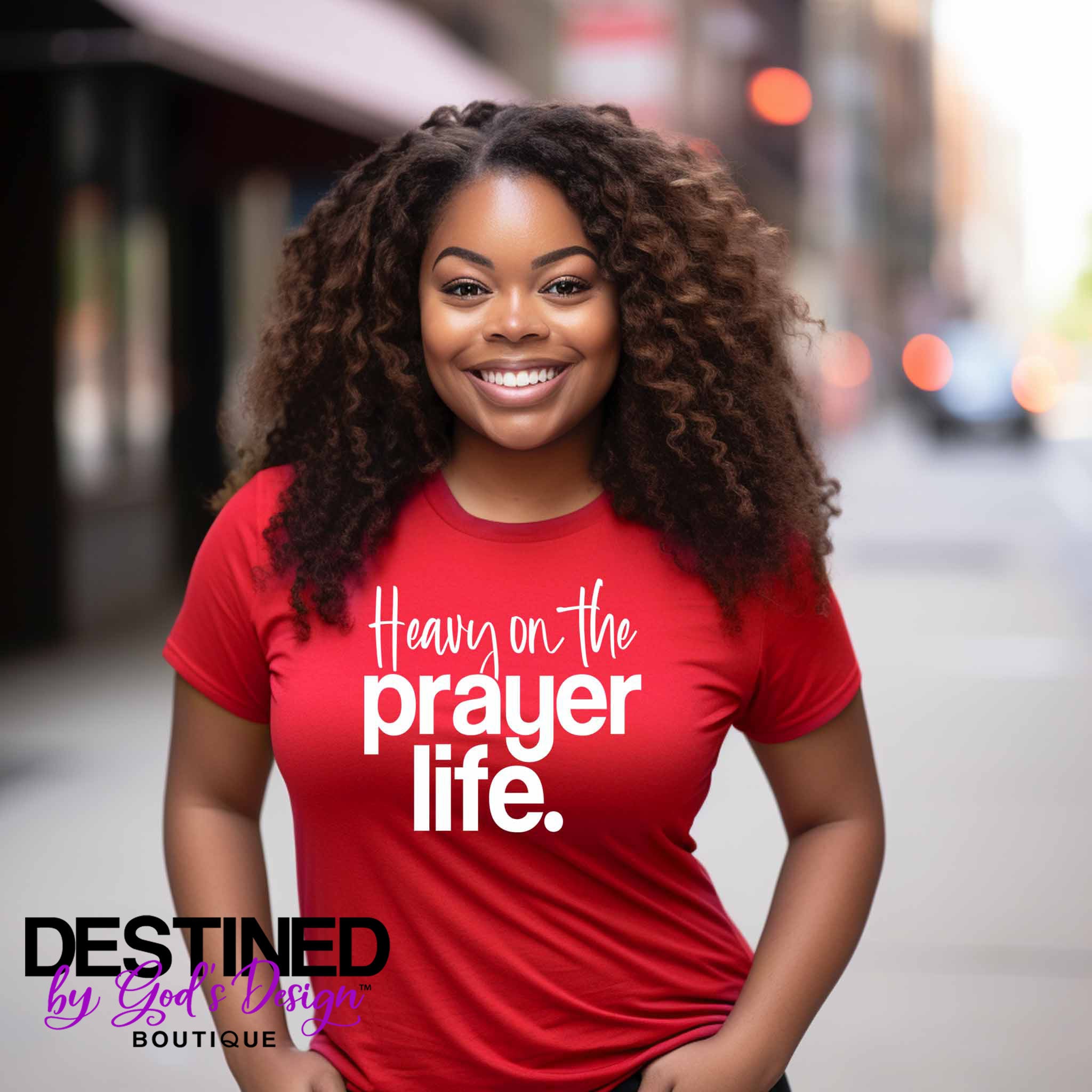 Heavy On The Prayer Life T-Shirt