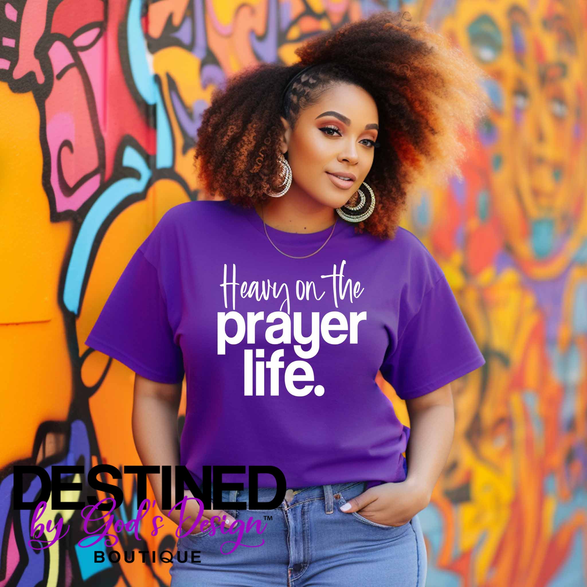Heavy On The Prayer Life T-Shirt